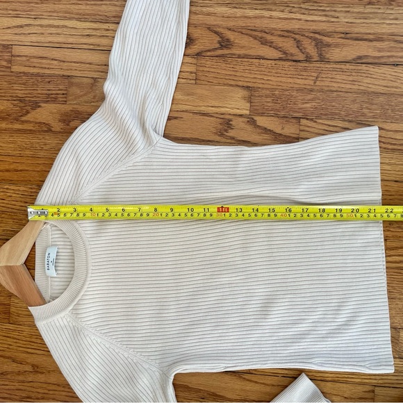 Babaton Cream Ribbed Sweater - Picture 8 of 8